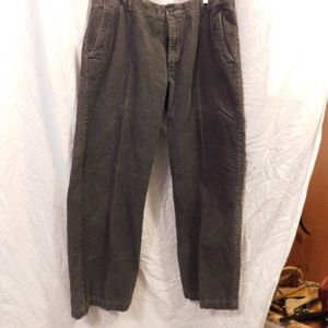 IZOD Pinwale Gray Corduroys Men's 38/30